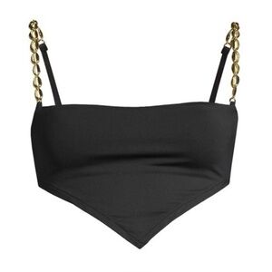WE WORE WHAT Bandana bikini top & Delilah bikini bottom | Black S